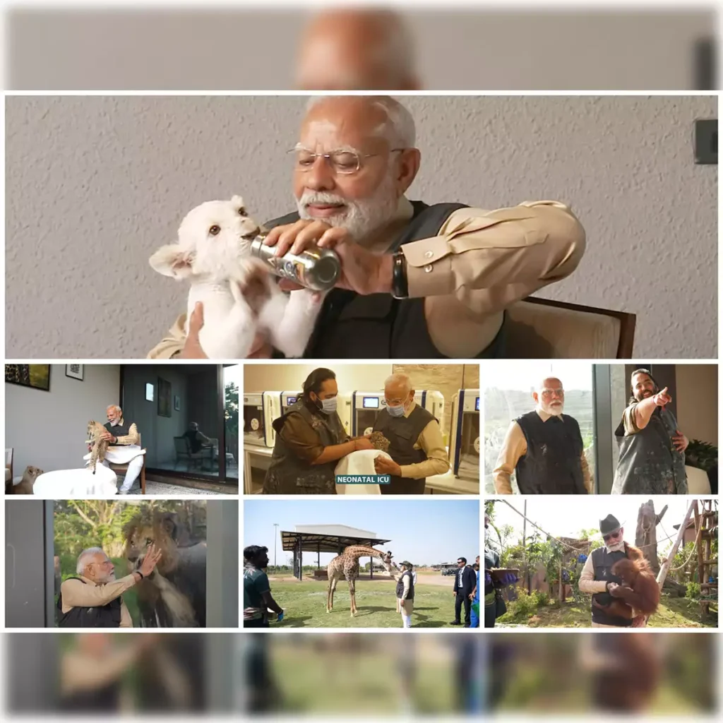 vantara with pm modi