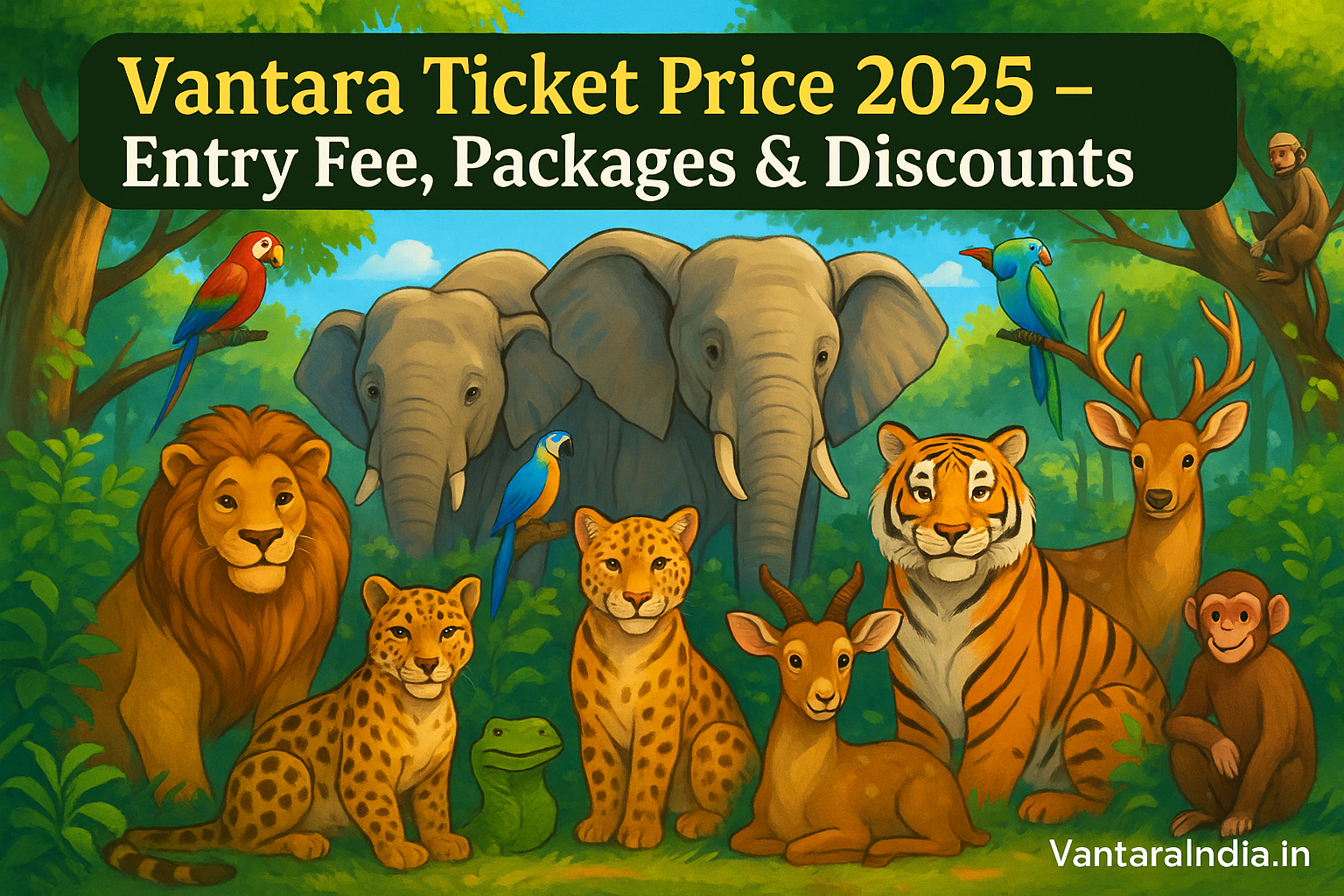 Vantara Ticket Price 2025