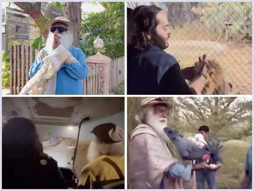 sadhguru hails vantara as a visionary sanctuary for wildlife
