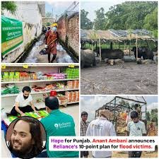 Vantara Saving Lives in Punjab: Rapid Response Team Rescues People and Animals from Floods